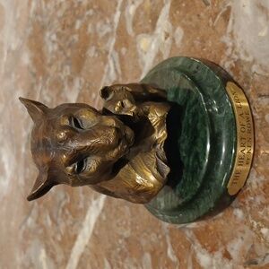 The Heart of a Lion By Ken Rowe Bronze Sculpture 12/100